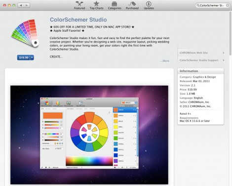 02_app_color_schemer_studio 排名前20位的Mac App Store應(yīng)用程序平面設(shè)計師。