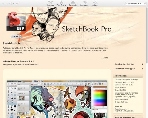 07_app_sketchbook_pro 排名前20位的Mac App Store應(yīng)用程序平面設(shè)計師。