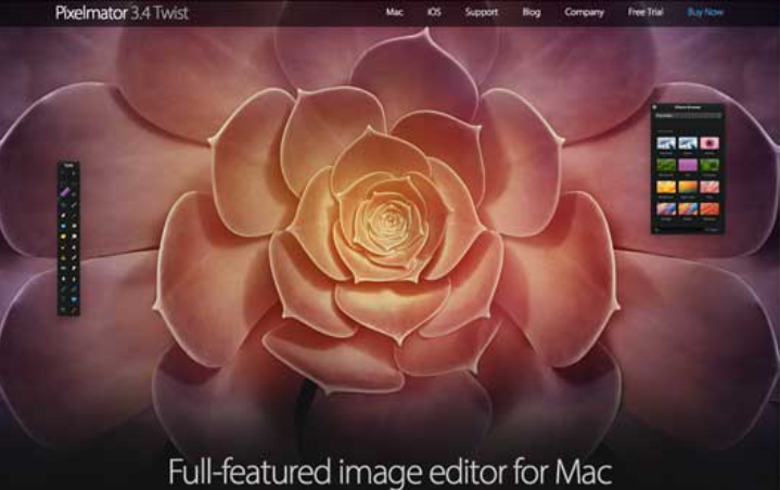 Pixelmator 也是設(shè)計(jì)師選擇 Photoshop 創(chuàng)建模型的競爭對手